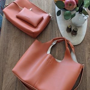 Vegan leather bag from Anthropologie